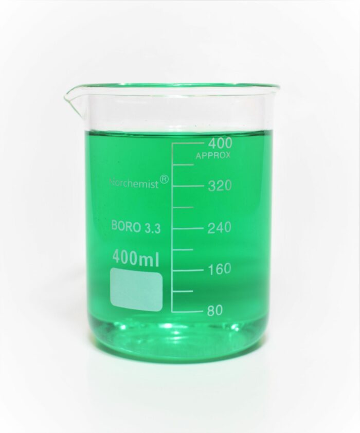 Beaker, Borosilicate Glass, 400 ml