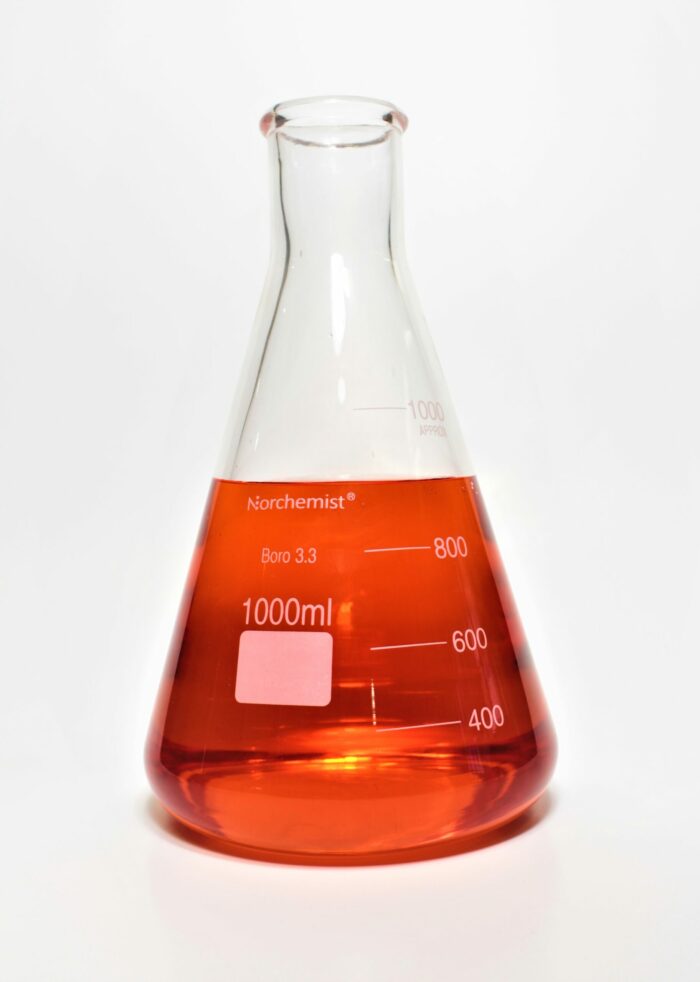 Erlenmeyer Flask, Borosilicate Glass, 1000 ml