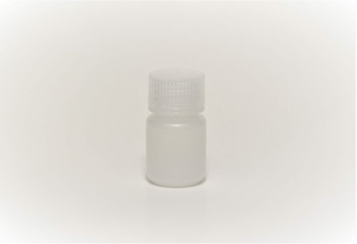 Reagent Bottle, PP Plastic, Wide Mouth, Transparent White, 30 ml