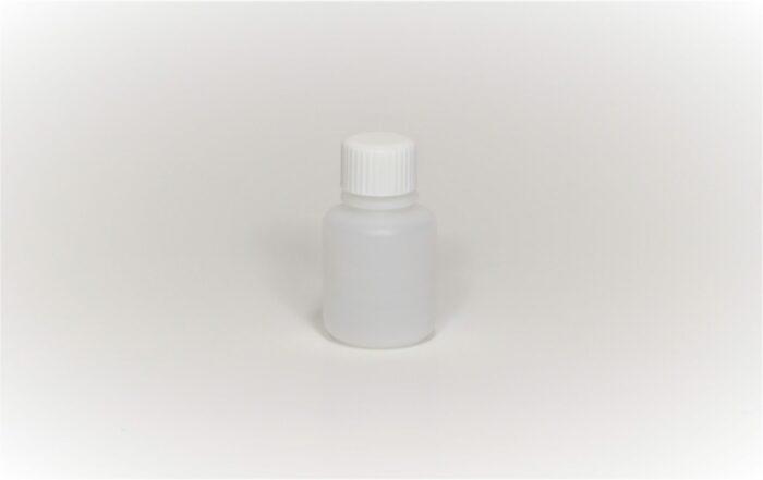 Reagent Bottle, HDPE, Narrow Mouth, Transparent White, 30 ml