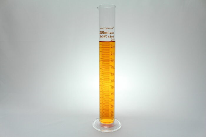 Graduated Cylinder, Borosilicate Glass, 250 ml