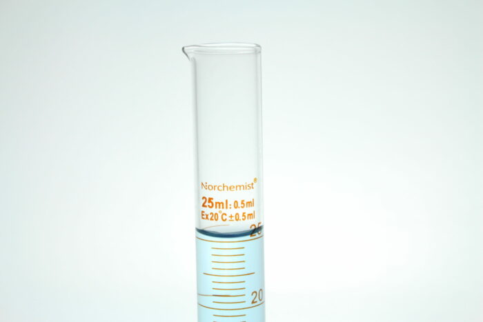 Graduated Cylinder, Borosilicate Glass, 25 ml