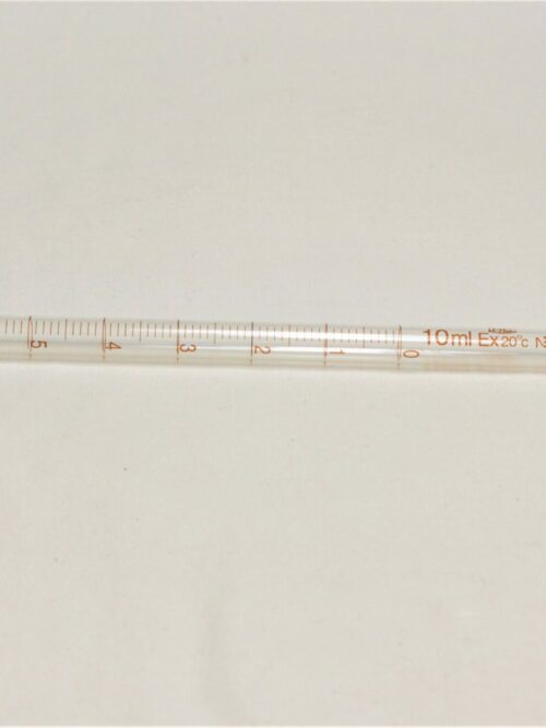 Glass Pipette Set, One Graduated-10 ml, One Volumetric-2 ml and One Brush, Set of 3
