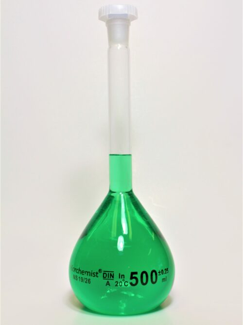 Volumetric Flask Set, Borosilicate Glass