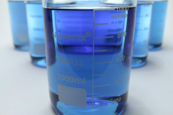 Beaker, Borosilicate Glass, 1000 ml, Pack of 6