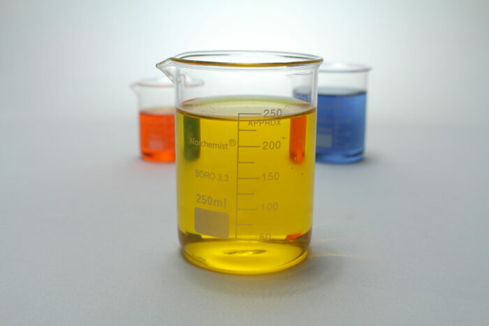 Beaker, Borosilicate Glass, Set of 3, Including 50, 100, 250 ml (one of each)