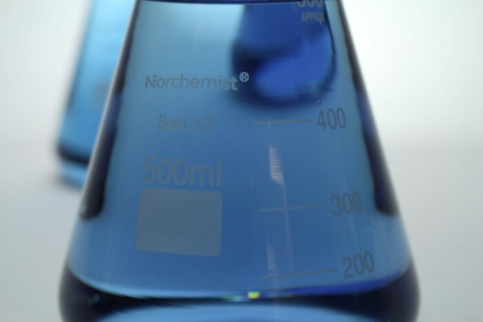 Erlenmeyer Flask, Borosilicate Glass, 500 ml, Pack of 2