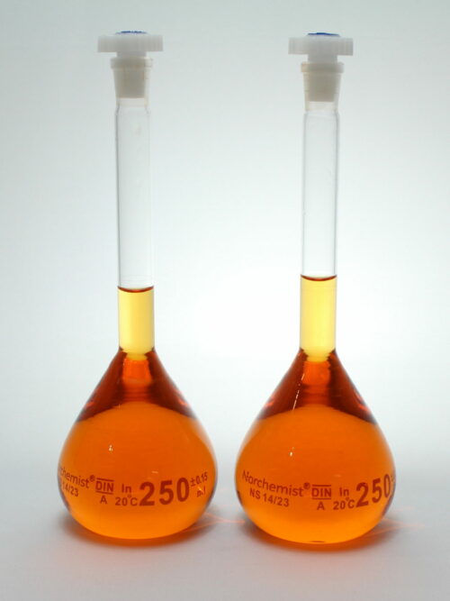Volumetric Flask, Borosilicate Glass, 250 ml