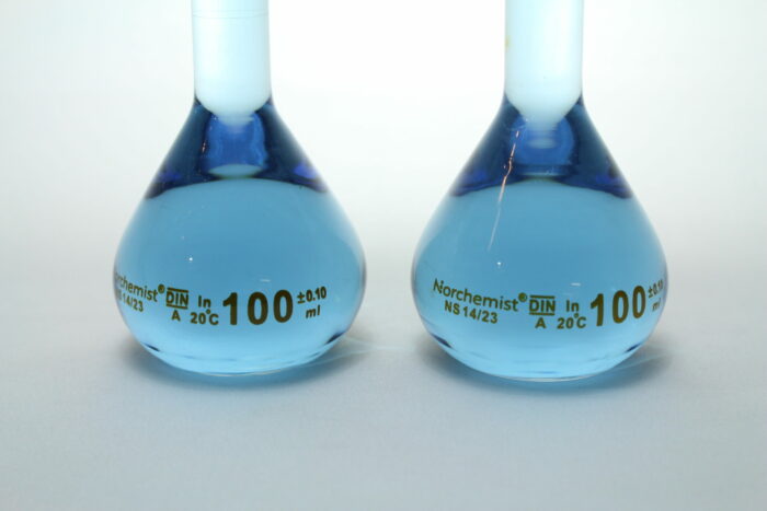 Volumetric Flask, Borosilicate Glass, 100 ml, Pack of 2