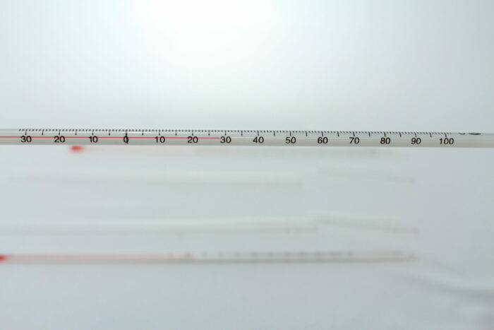 Alcohol Thermometer, Celsius, Including one 0-200 Range, one -10-110 Range & one -30-100 range, Set of 3