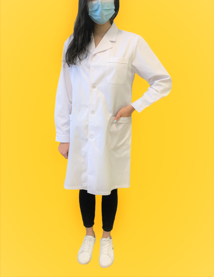 Unisex Lab Coat, Medium