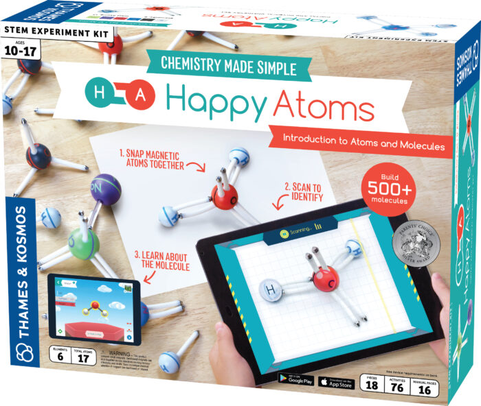 Thames & Kosmos – Happy Atoms Introductory Set (17 Atoms)