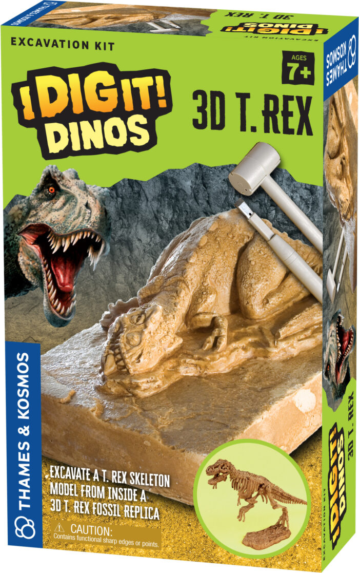 Thames & Kosmos – I Dig It! Dinos – 3D T. Rex Excavation Kit