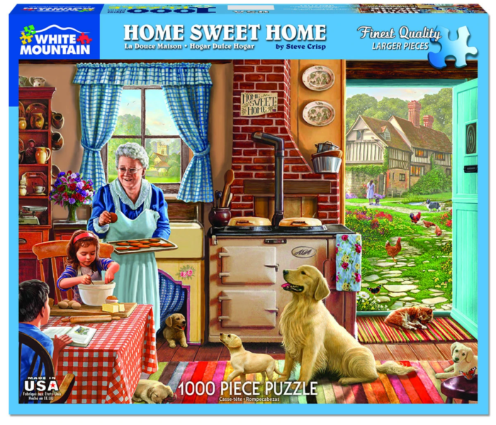 White Mountain Puzzles, Home Sweet Home, 1000 PCs Jigsaw Puzzle