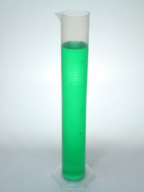 Plastic Graduated Cylinder Set, Including 50, 100, 250, 500 & 1000 ml (one of each), Set of 5