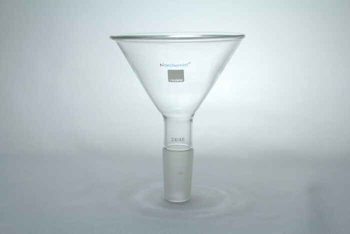 Powder Funnel, Borosilicate Glass, 100 mm, 24/40