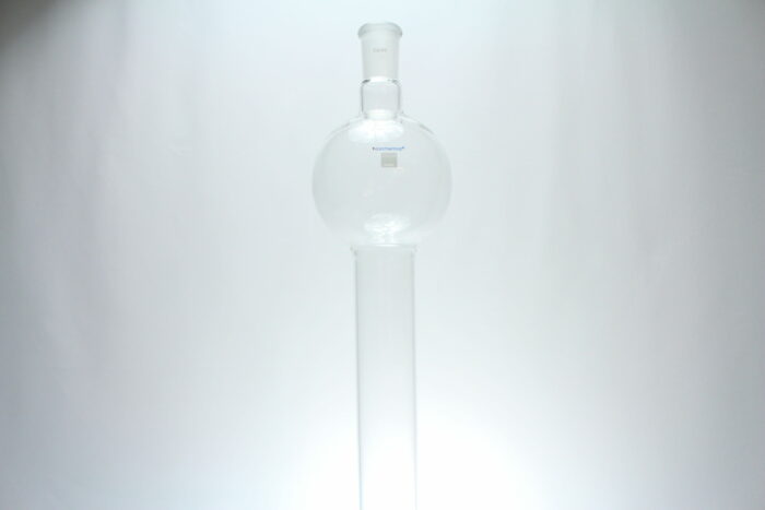 Chromatography Column with 500 ml Reservoir with Fritted Disc & PTFE Stopcock, 46*305 mm, 24/40 Outer Joint