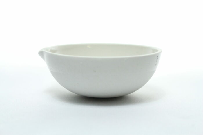 Evaporating Dish, Glazed Porcelain, 75 ml