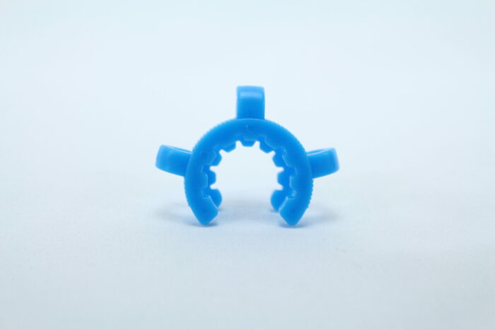 Plastic Plug-Joint Clip, 19 mm (Blue), Pack of 10