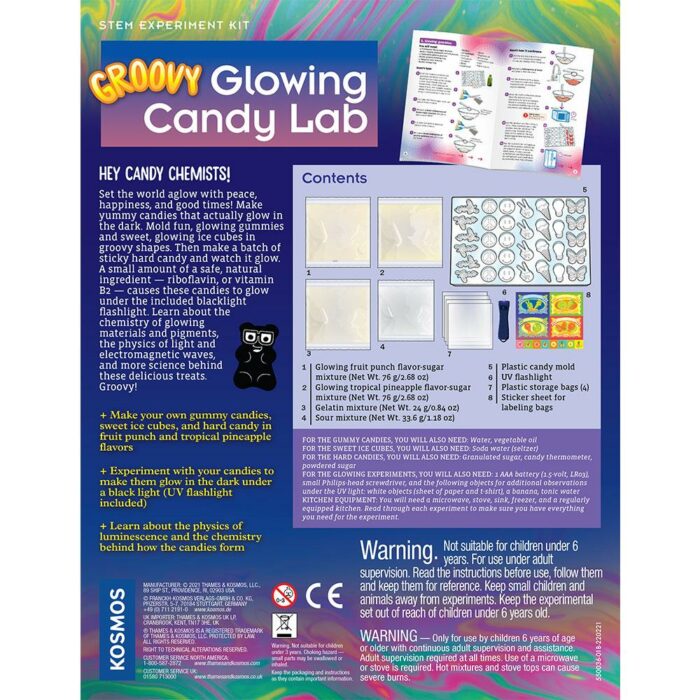 Thames & Kosmos – Groovy Glowing Candy Lab