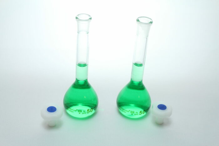 Volumetric Flask, Borosilicate Glass, 50 ml, Pack of 2
