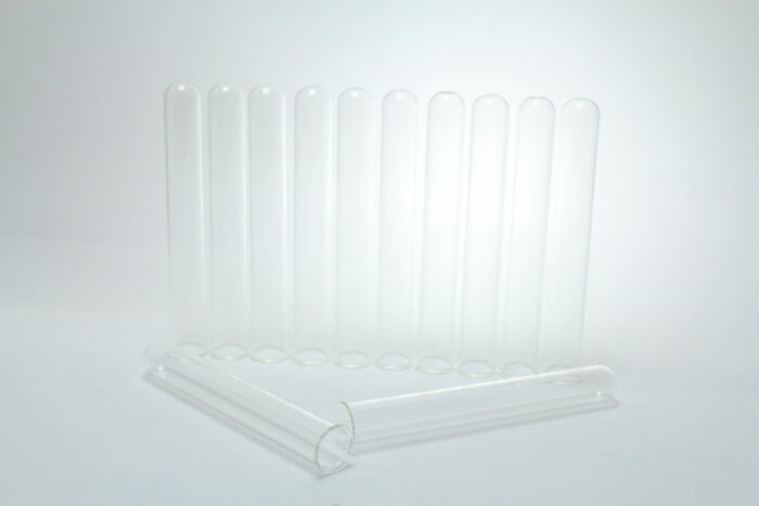 Test Tube, Borosilicate Glass, with Rim, 20*150 mm, Pack of 12