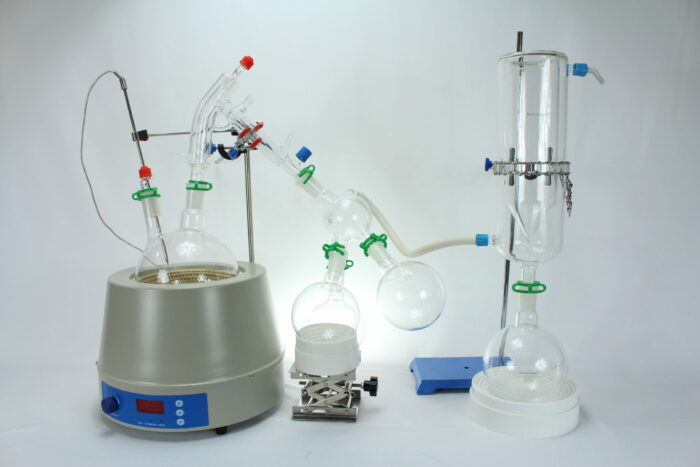 Short Path Distillation Kit, with Heating Mantle, 2 L