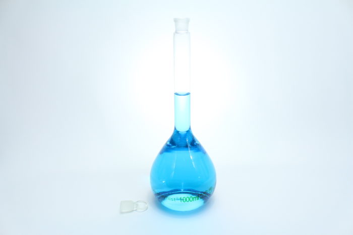 Volumetric Flask, Borosilicate Glass, with Glass Stopper