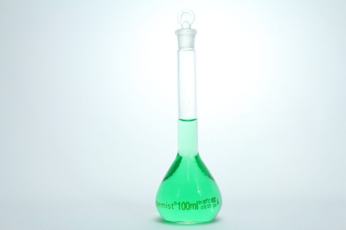 Volumetric Flask, Borosilicate Glass, with Glass Stopper