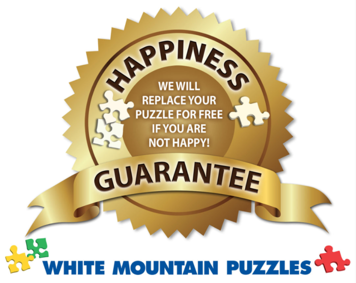 White Mountain Puzzle, Beach Camper, 1000 Pcs Jigsaw Puzzle