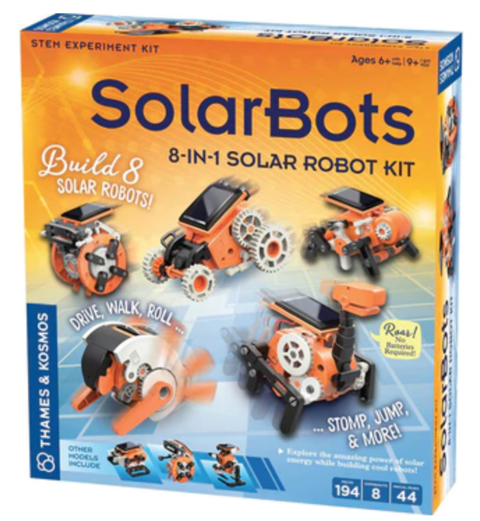 Thames & Kosmos- SolarBots: 8-in-1 Solar Robot Kit