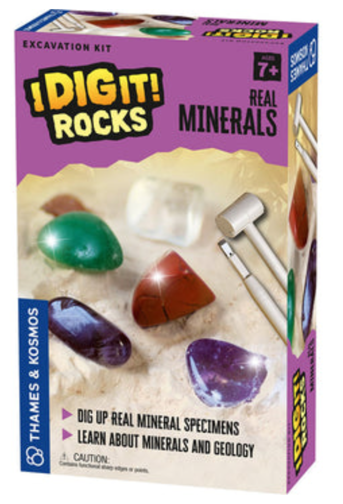 Thames & Kosmos- I Dig It! Rocks – Real Minerals Excavation Kit