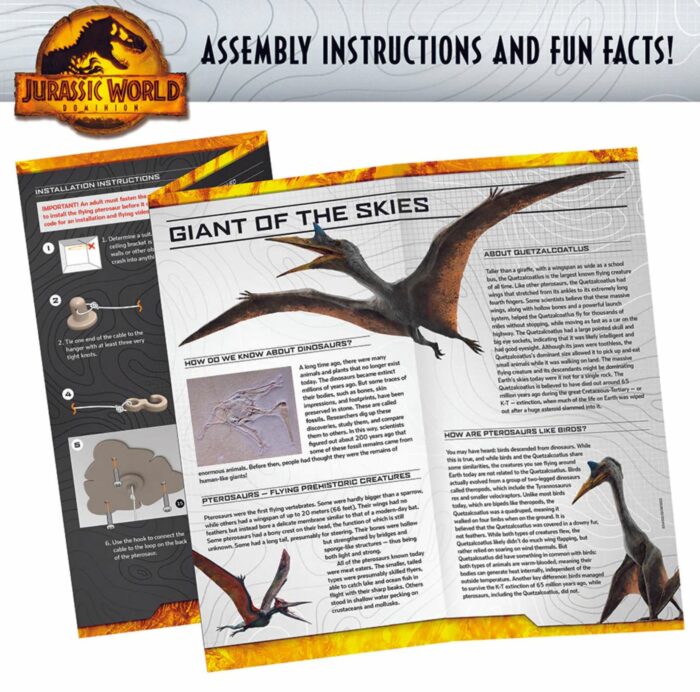 Thames & Kosmos – Jurassic World: Dominion Flying Pterosaur – Quetzalcoatlus