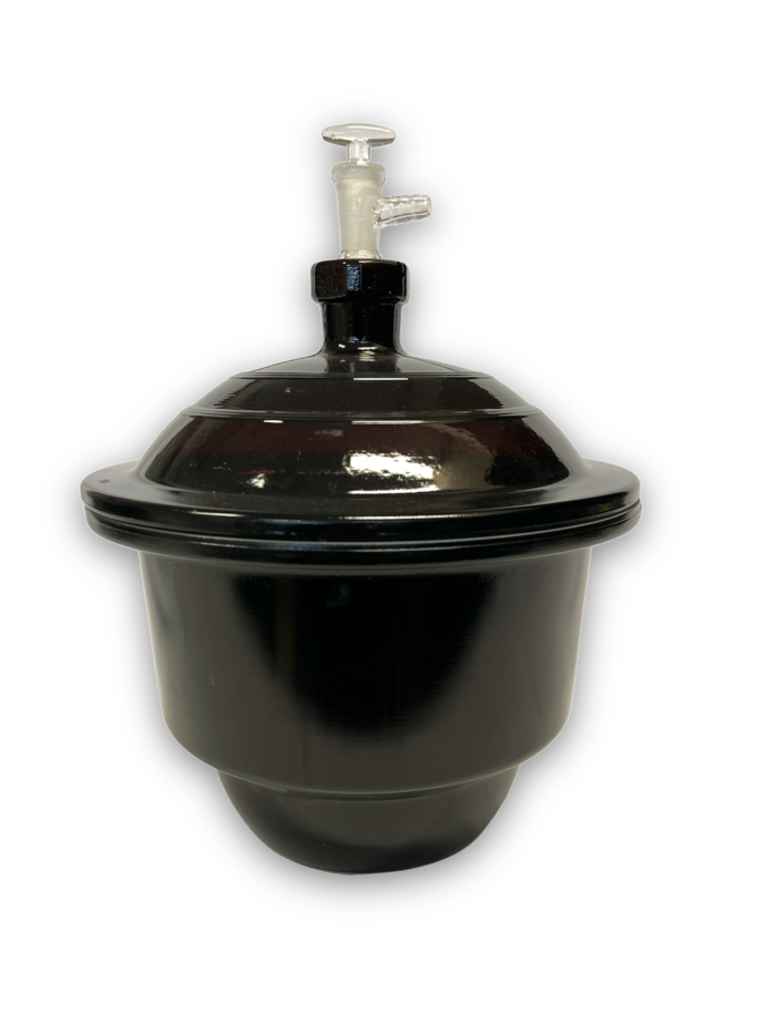 Vacuum Desiccator, Amber Glass, 210 mm