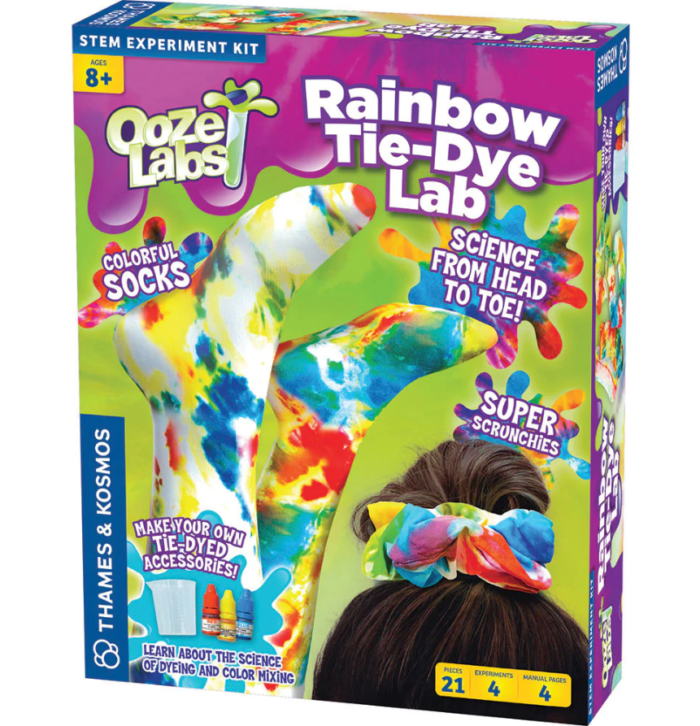 Thames & Kosmos- Ooze Labs Rainbow Tie-Dye Lab
